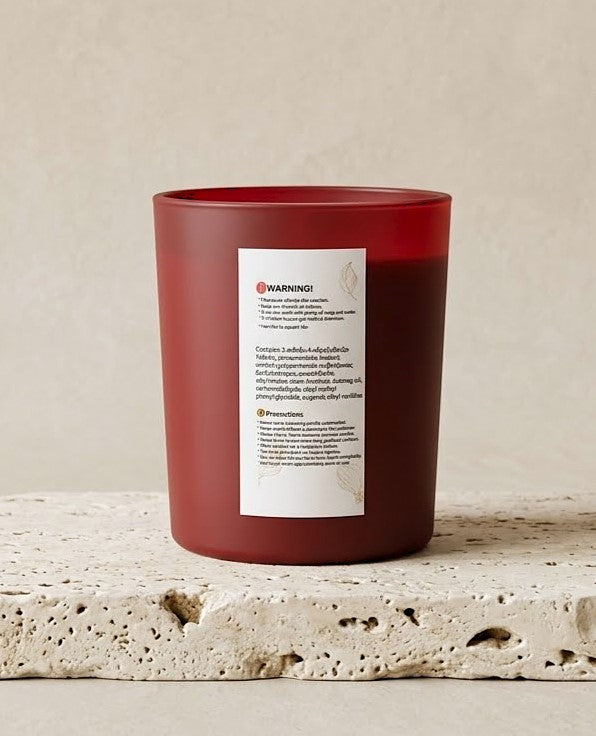Nutmeg Soy Scented Candle 200g