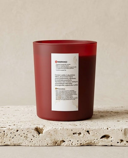 Nutmeg Soy Scented Candle 200g