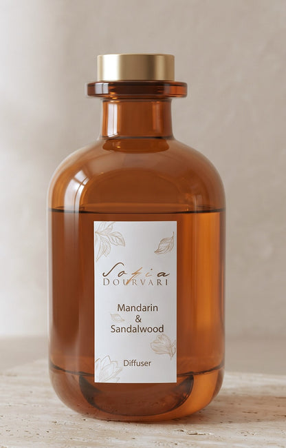 Sandalwood and Mandarin Reed Diffuser 120ml
