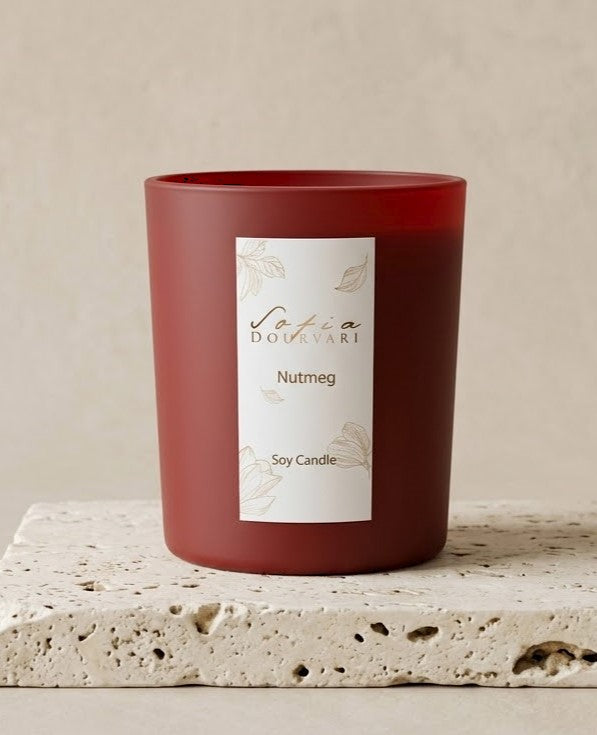 Nutmeg Soy Scented Candle 200g