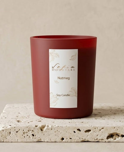 Nutmeg Soy Scented Candle 200g